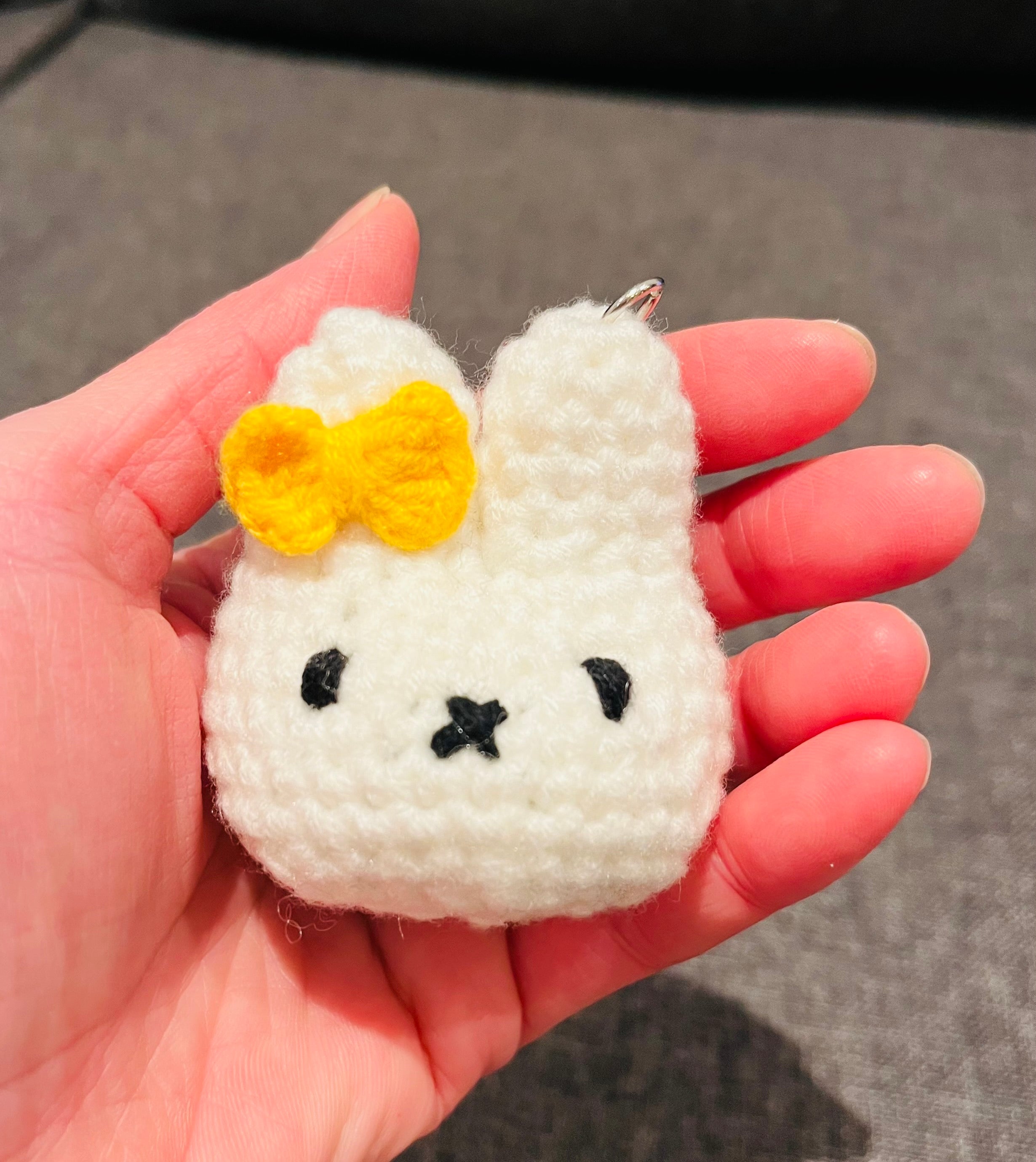 Adorable Magnetic Miffy Boris Plush Keychain - They Kiss & Stick Together! Cute Bag Charm for Lovers | Valentine’s / Anniversary Gift