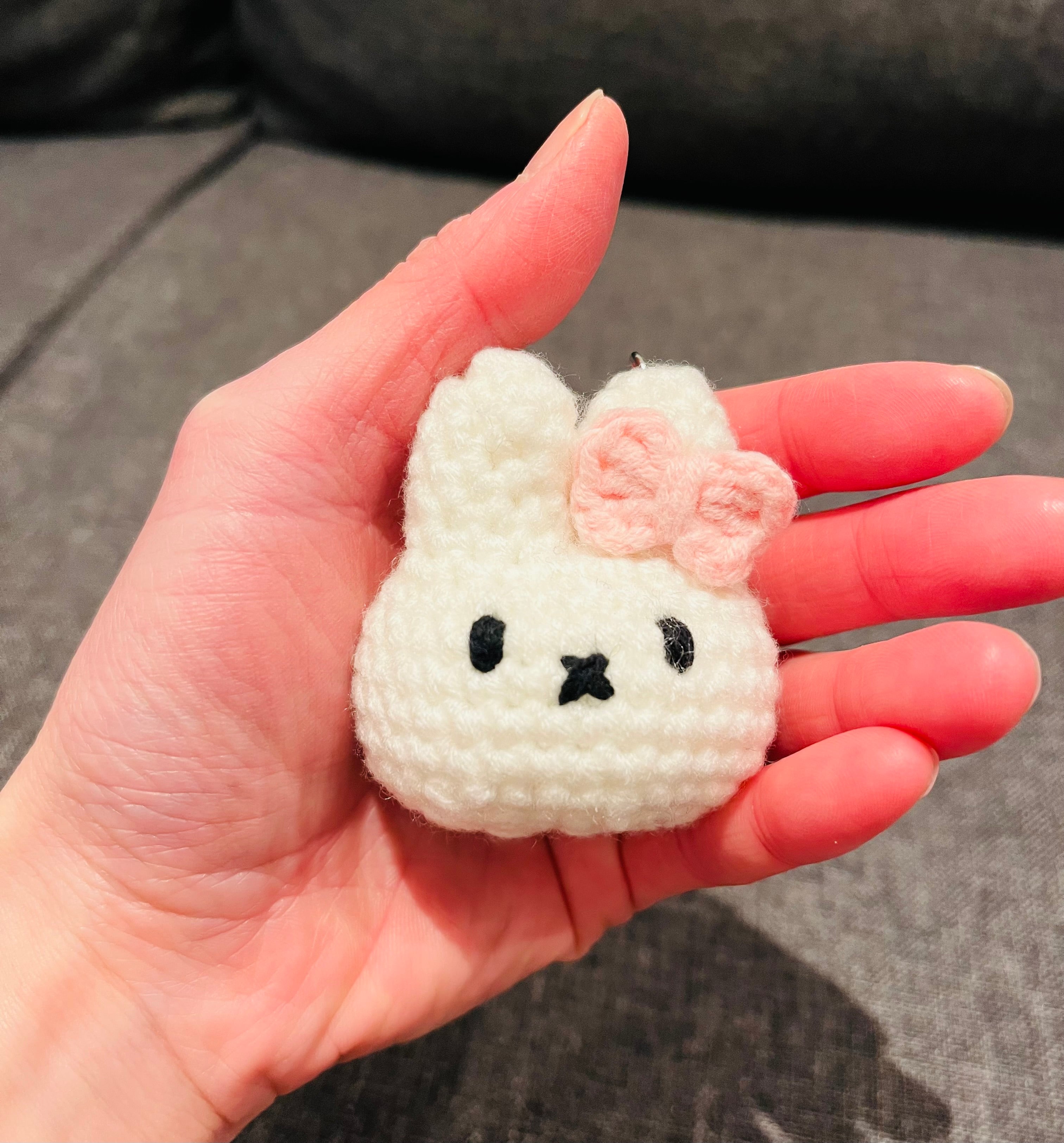 Adorable Magnetic Miffy Boris Plush Keychain - They Kiss & Stick Together! Cute Bag Charm for Lovers | Valentine’s / Anniversary Gift