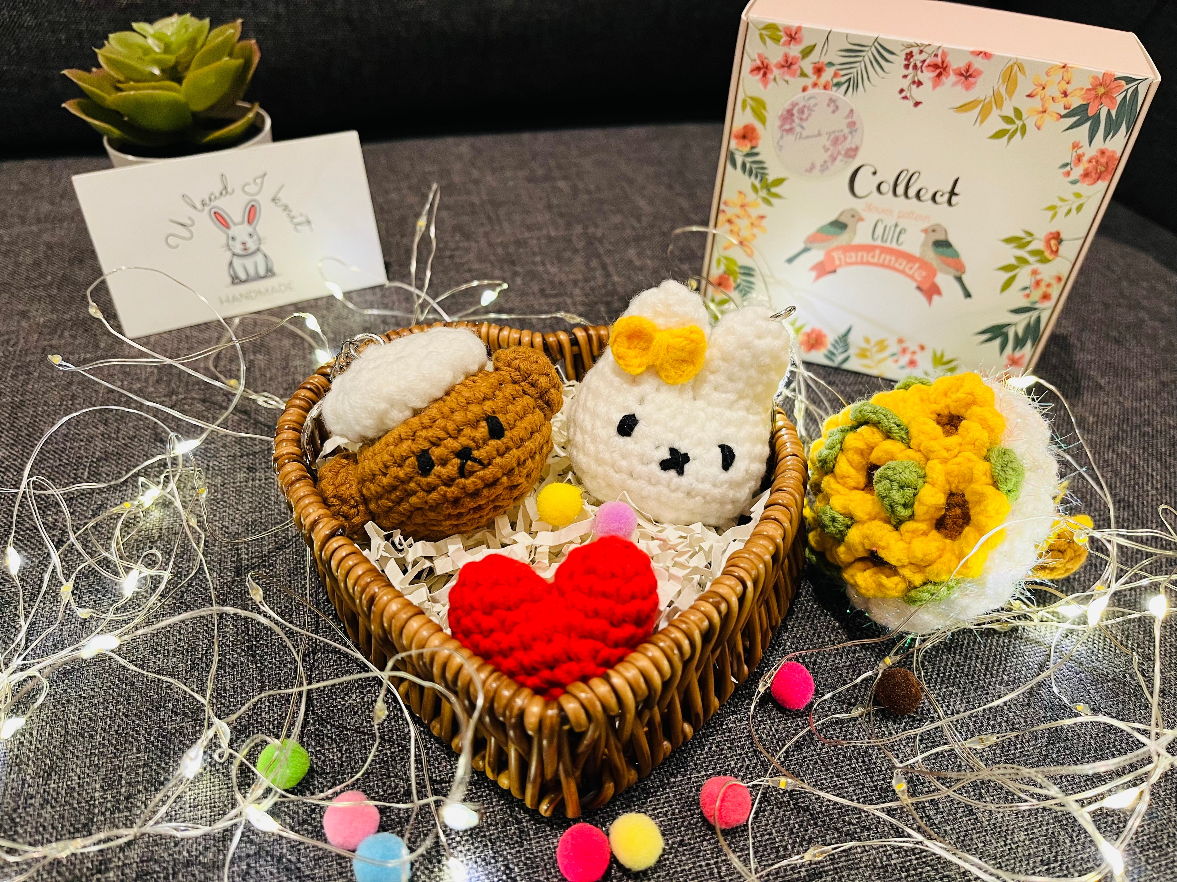 Adorable Magnetic Miffy Boris Plush Keychain - They Kiss & Stick Together! Cute Bag Charm for Lovers | Valentine’s / Anniversary Gift