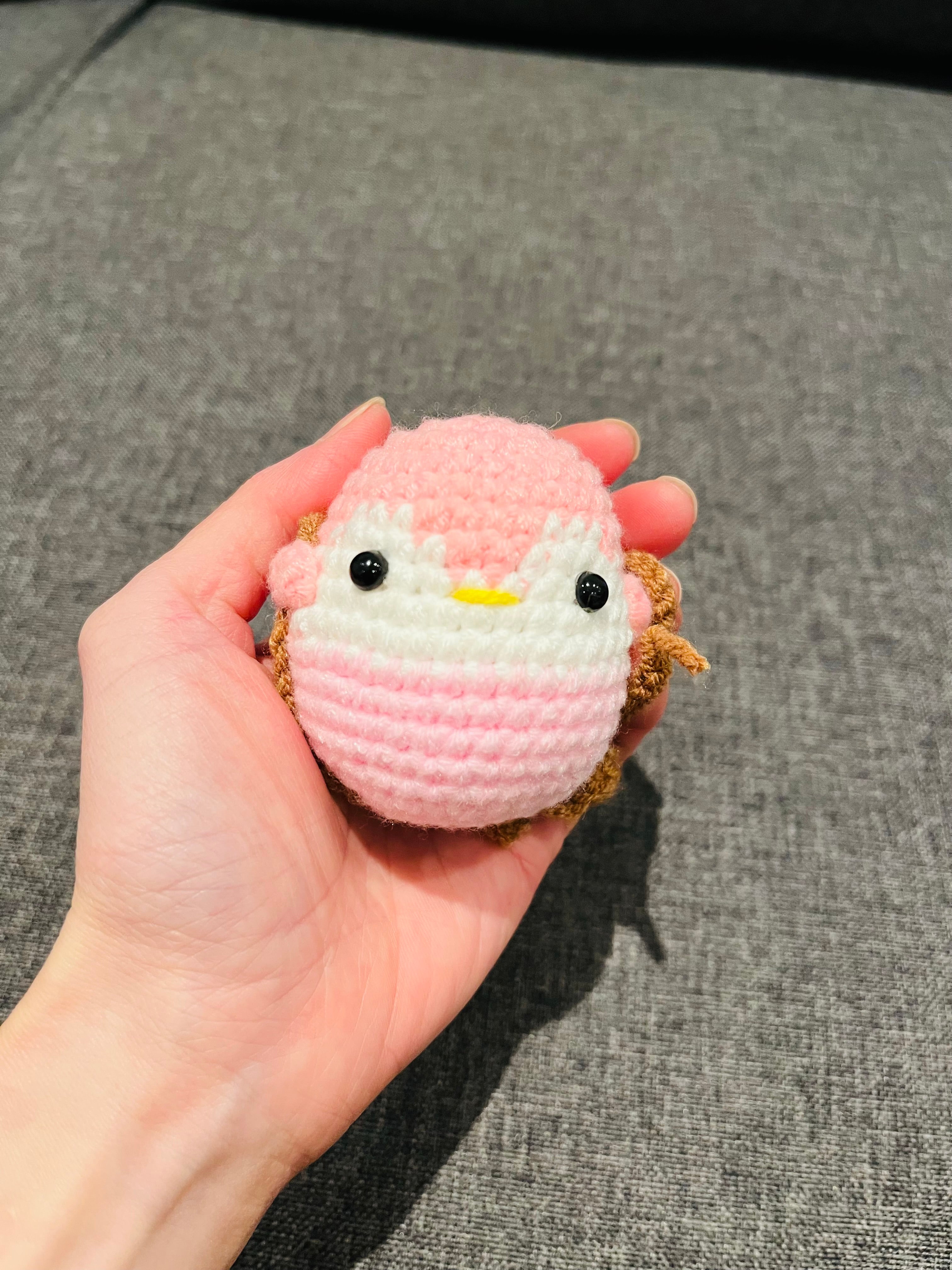 Crochet Animal Car Hanger - Cute Frog, Duck, Tiger & Bunny | Handmade