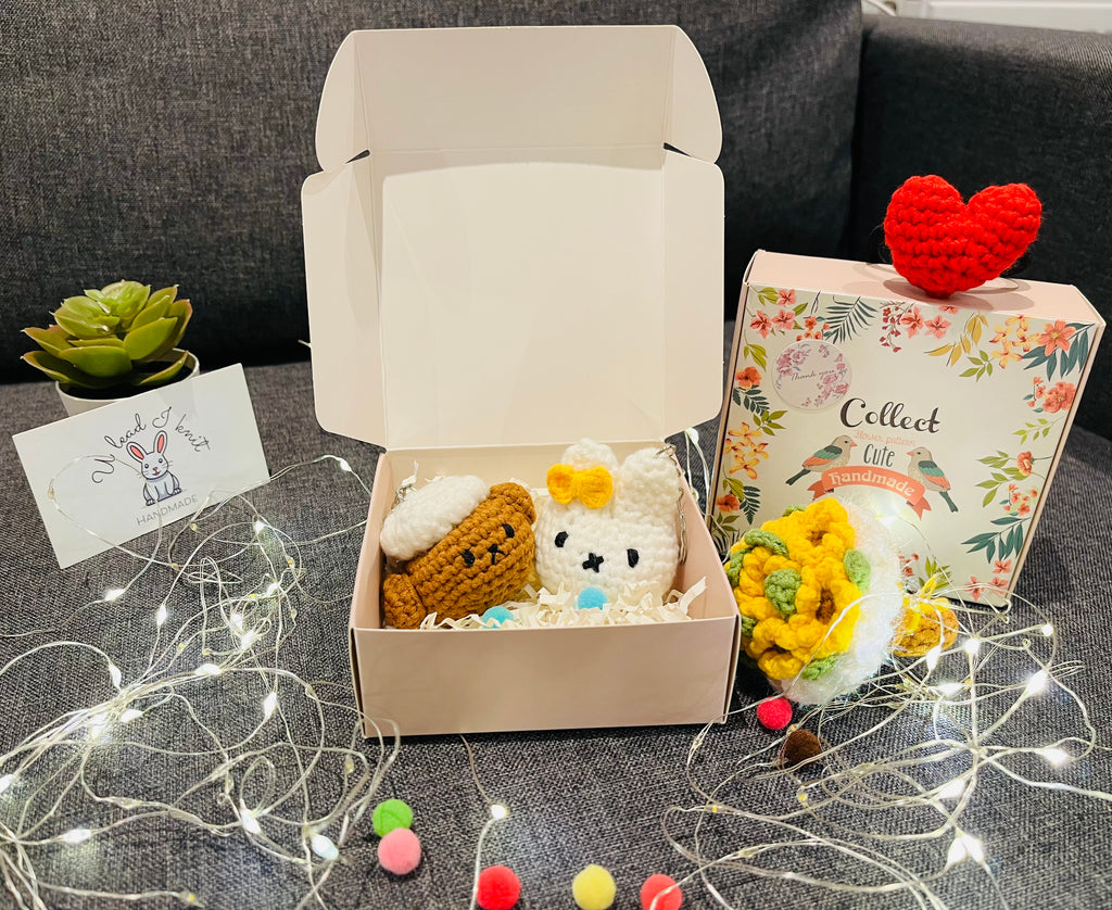 Adorable Magnetic Miffy Boris Plush Keychain - They Kiss & Stick Together! Cute Bag Charm for Lovers | Valentine’s / Anniversary Gift