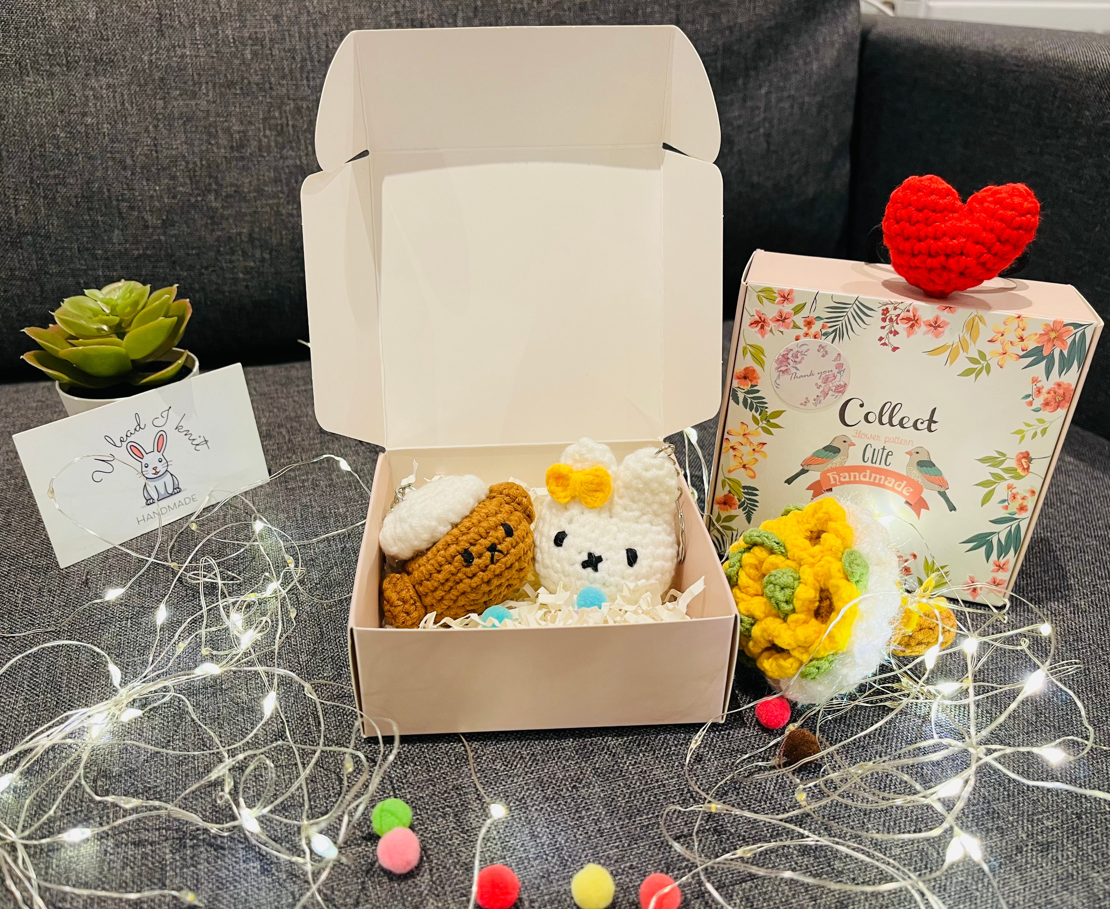 Adorable Magnetic Miffy Boris Plush Keychain - They Kiss & Stick Together! Cute Bag Charm for Lovers | Valentine’s / Anniversary Gift