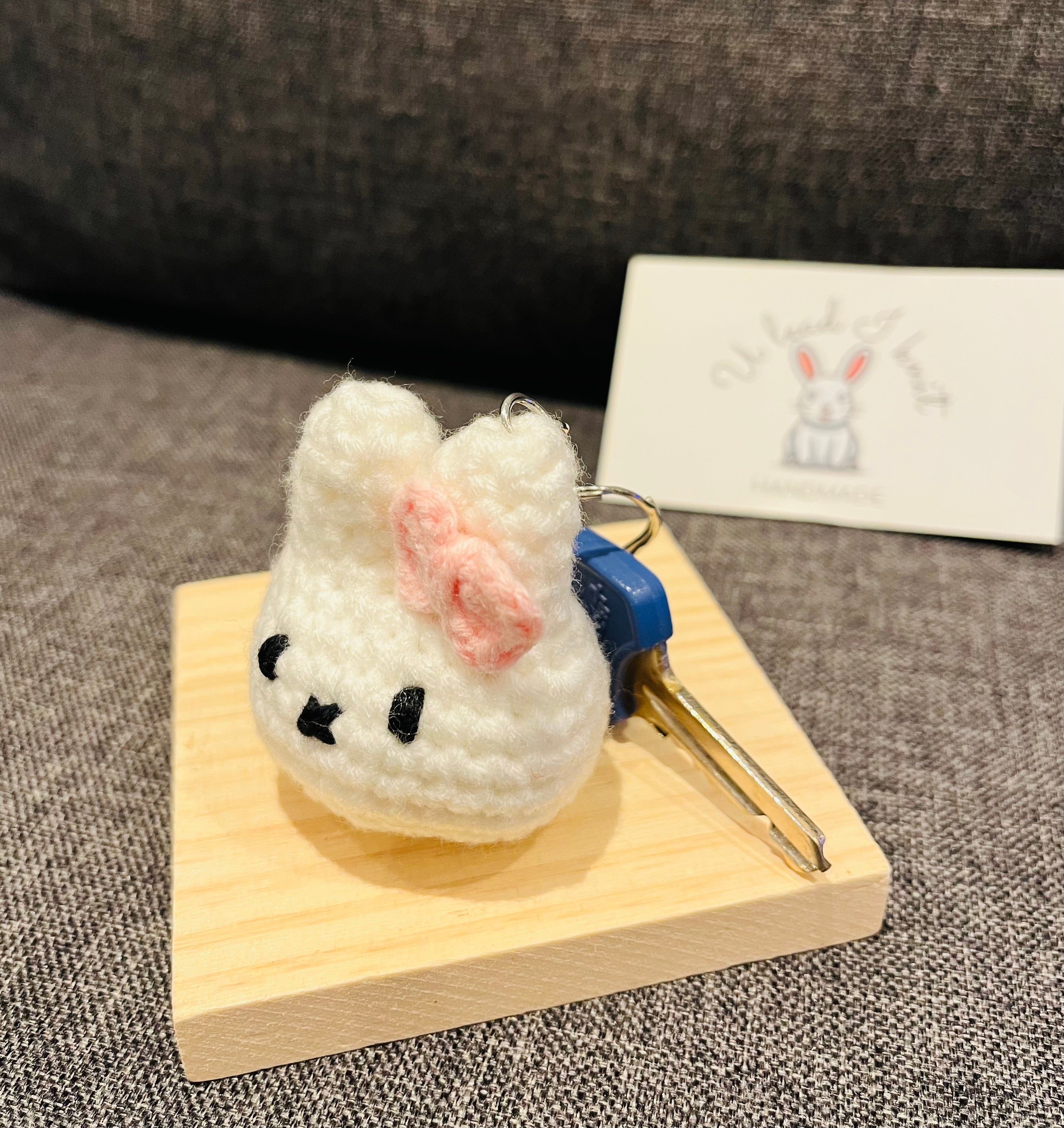 Adorable Magnetic Miffy Boris Plush Keychain - They Kiss & Stick Together! Cute Bag Charm for Lovers | Valentine’s / Anniversary Gift